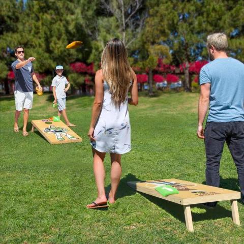 Crazy Cornhole op de Veluwe