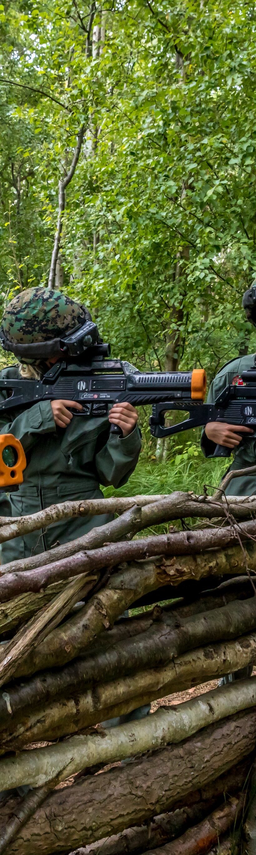 LaserGame Forest op de Veluwe